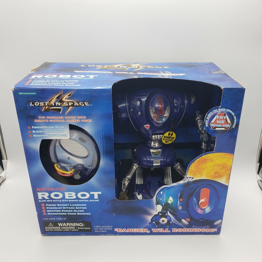 Vintage Lost in Space Motorized Robot Remote Control Brand New‎ Factory Sealed
